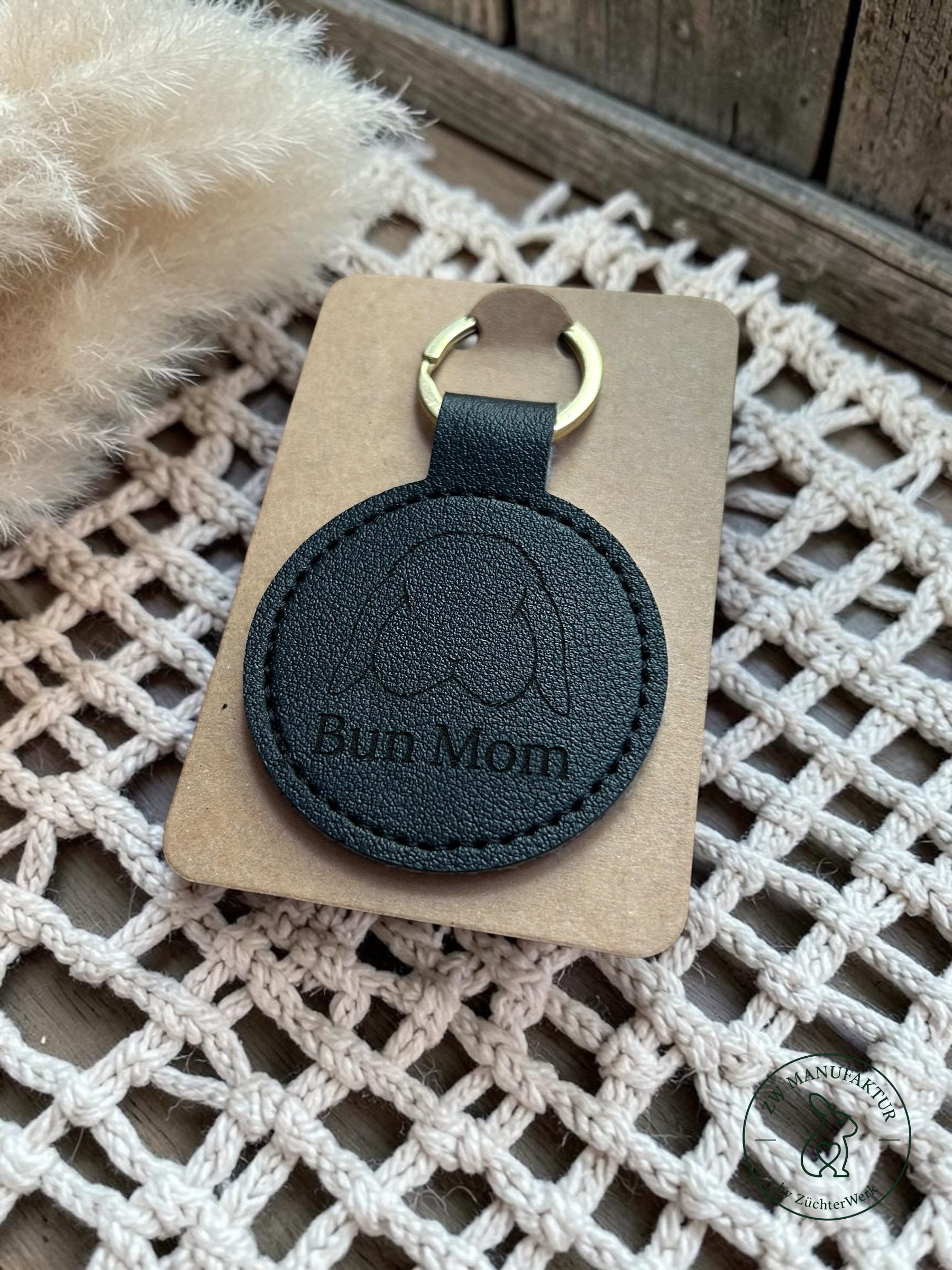 Schlüsselanhänger personalisiert - Kaninchen