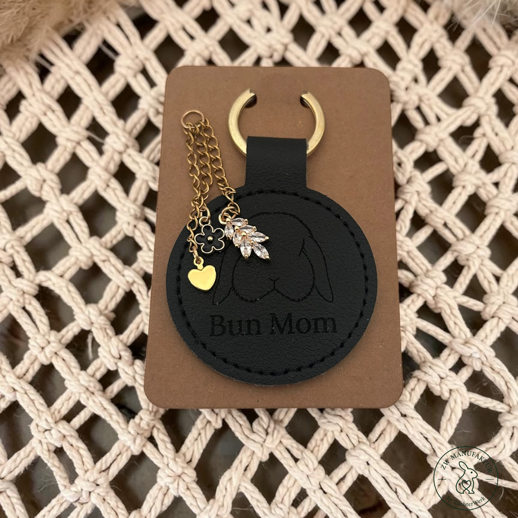Schlüsselanhänger personalisiert - Kaninchen - Charm